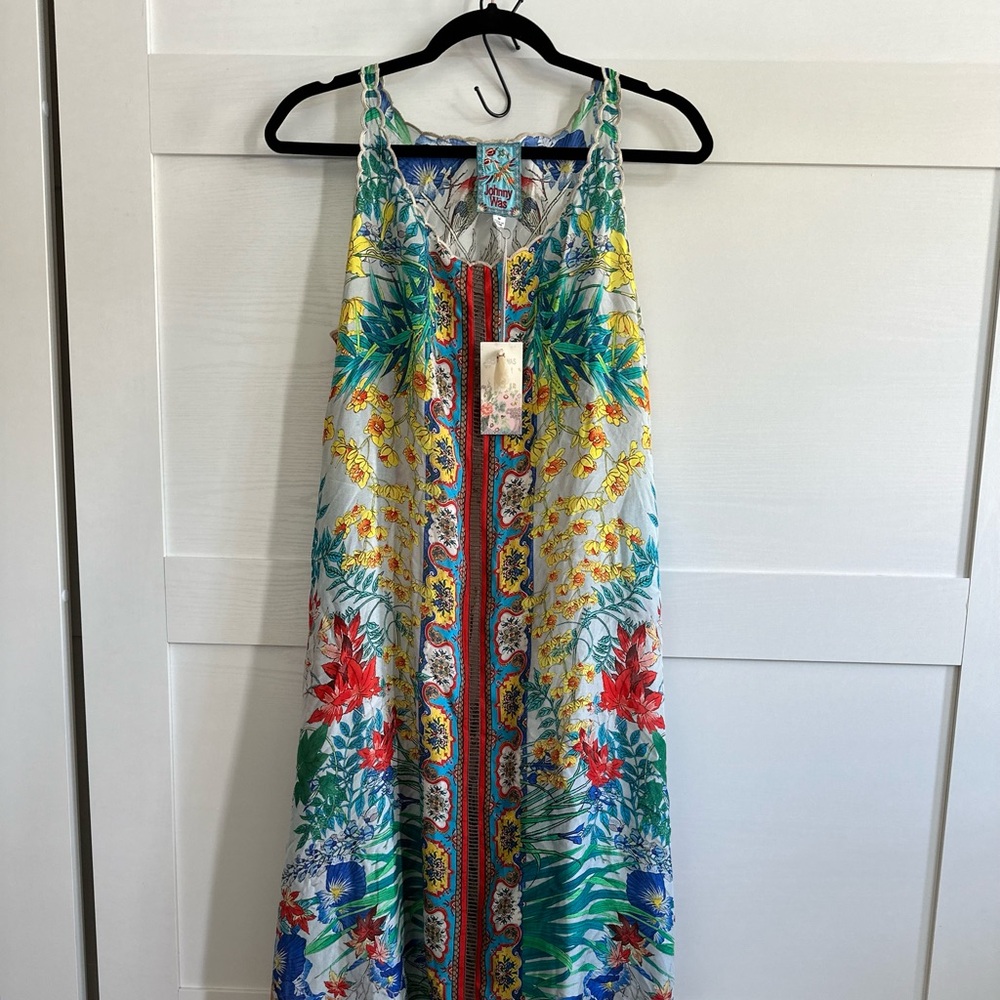 Johnny Was Summer Multicolored Dress